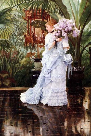 James Tissot Lilacs,